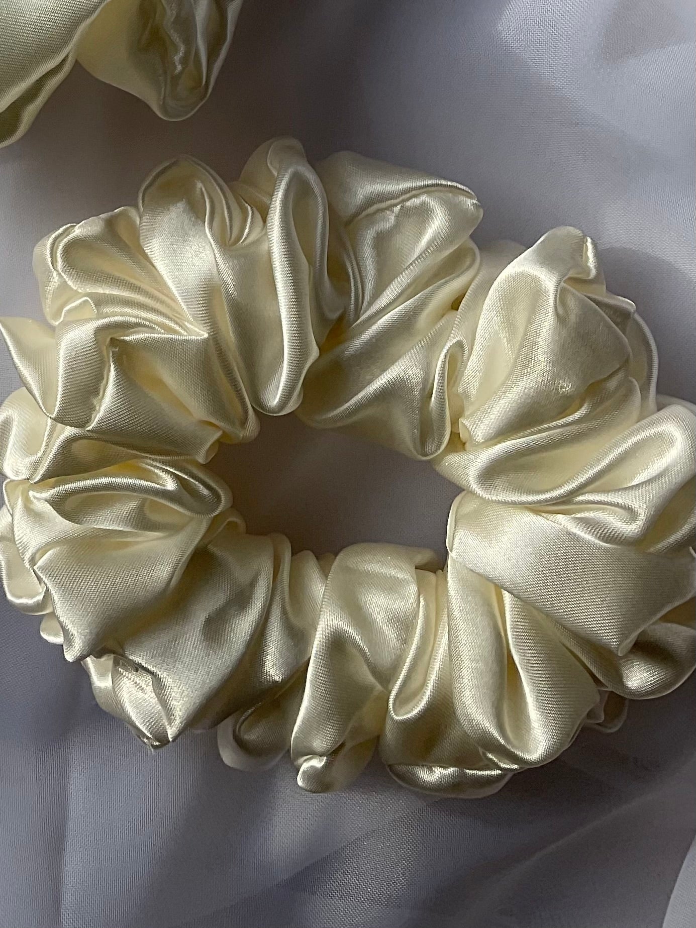 The Jennifer Satin Hair Scrunchies