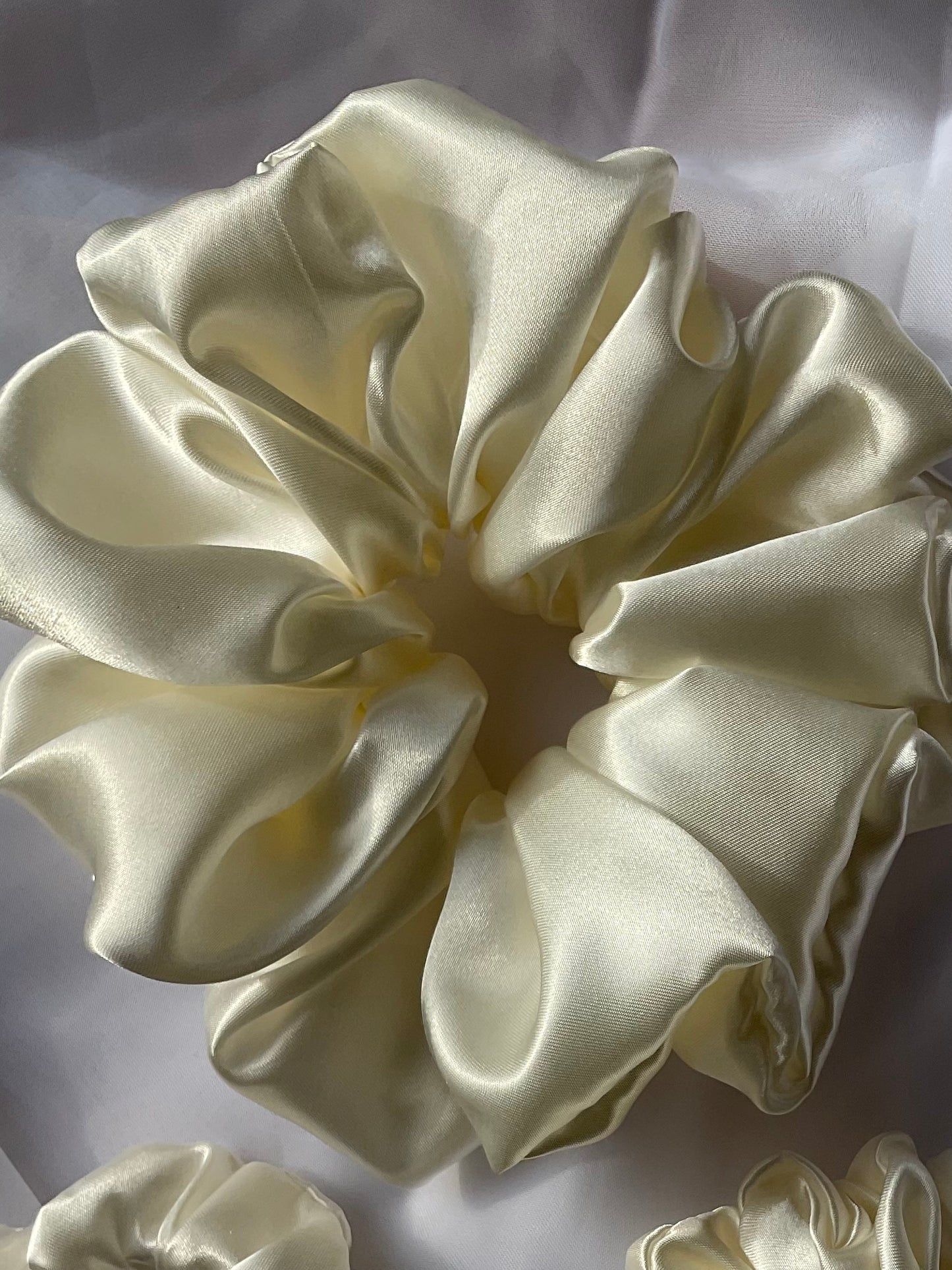 The Jennifer Satin Hair Scrunchies