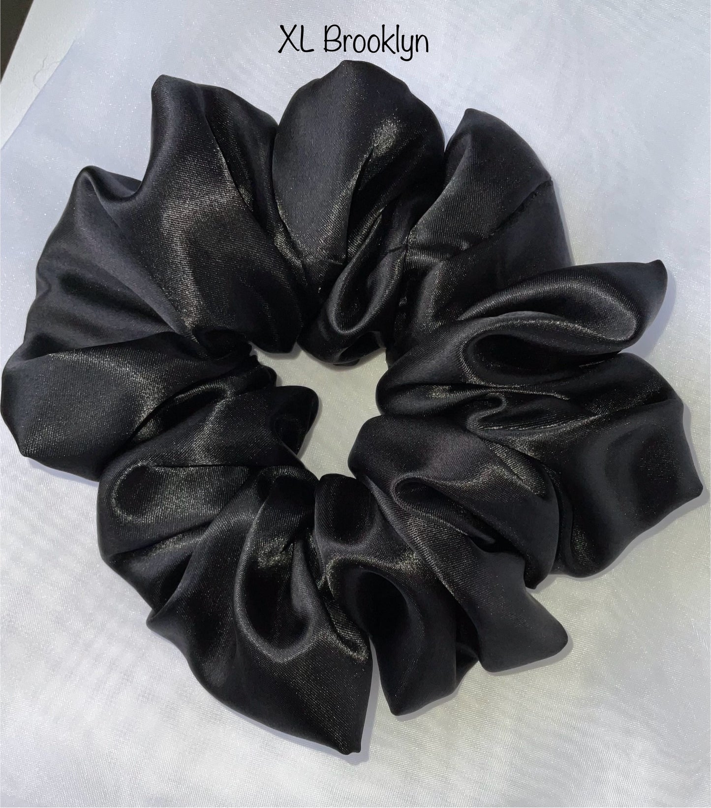 The Brooklyn Satin Hair Scrunchies