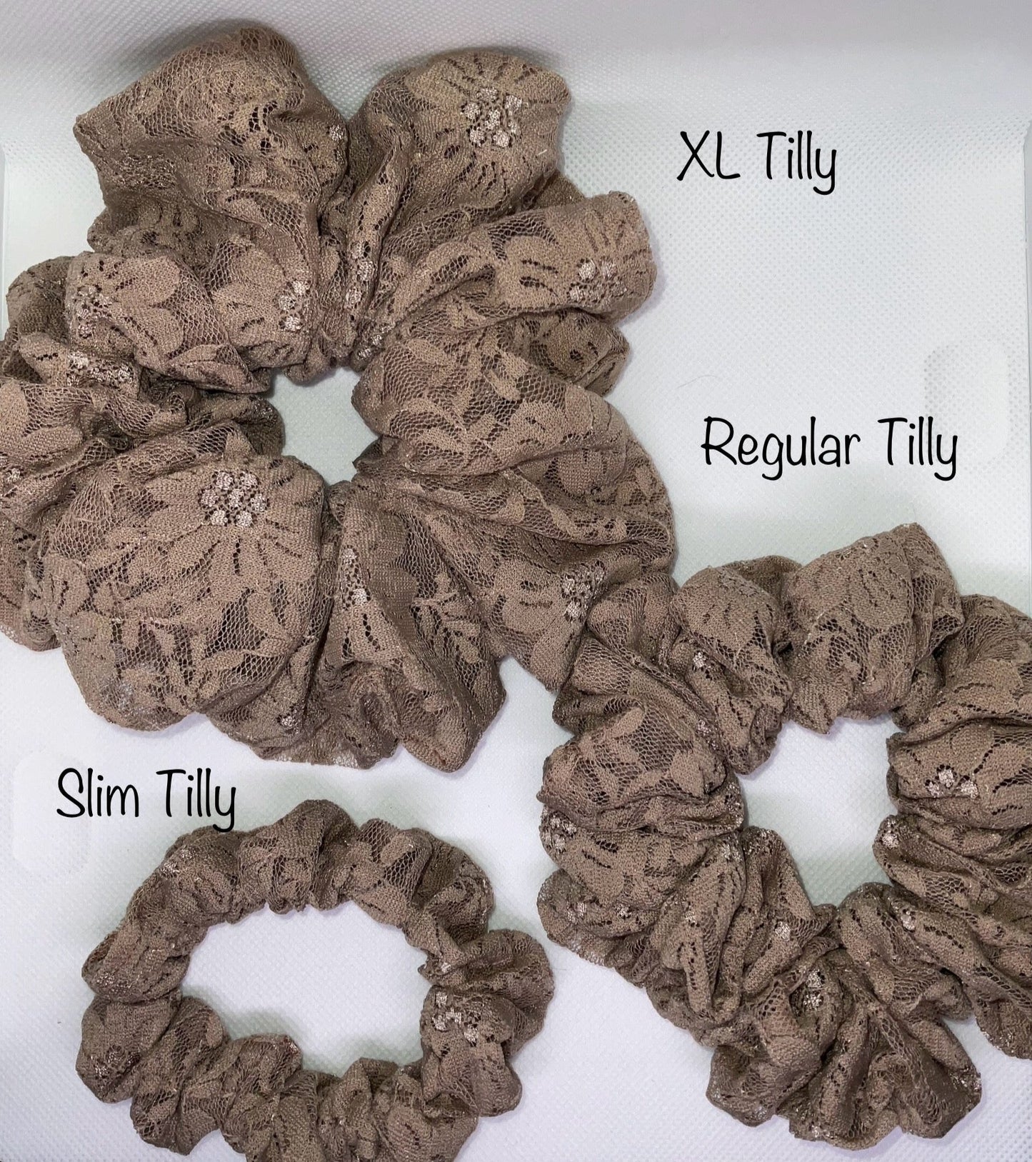 The Tilly Lace Hair Scrunchies