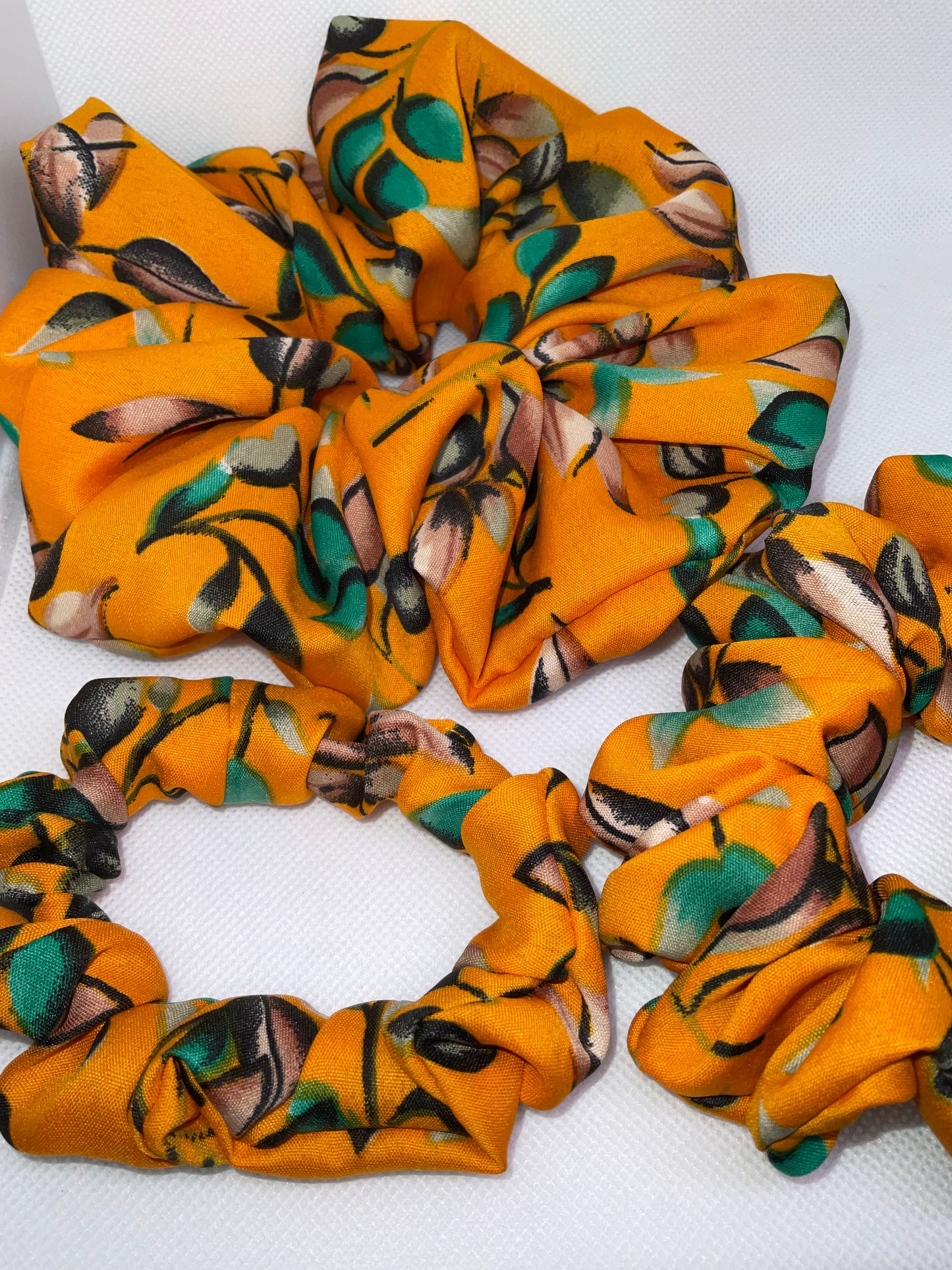The Clementine Satin Hair Scrunchies π