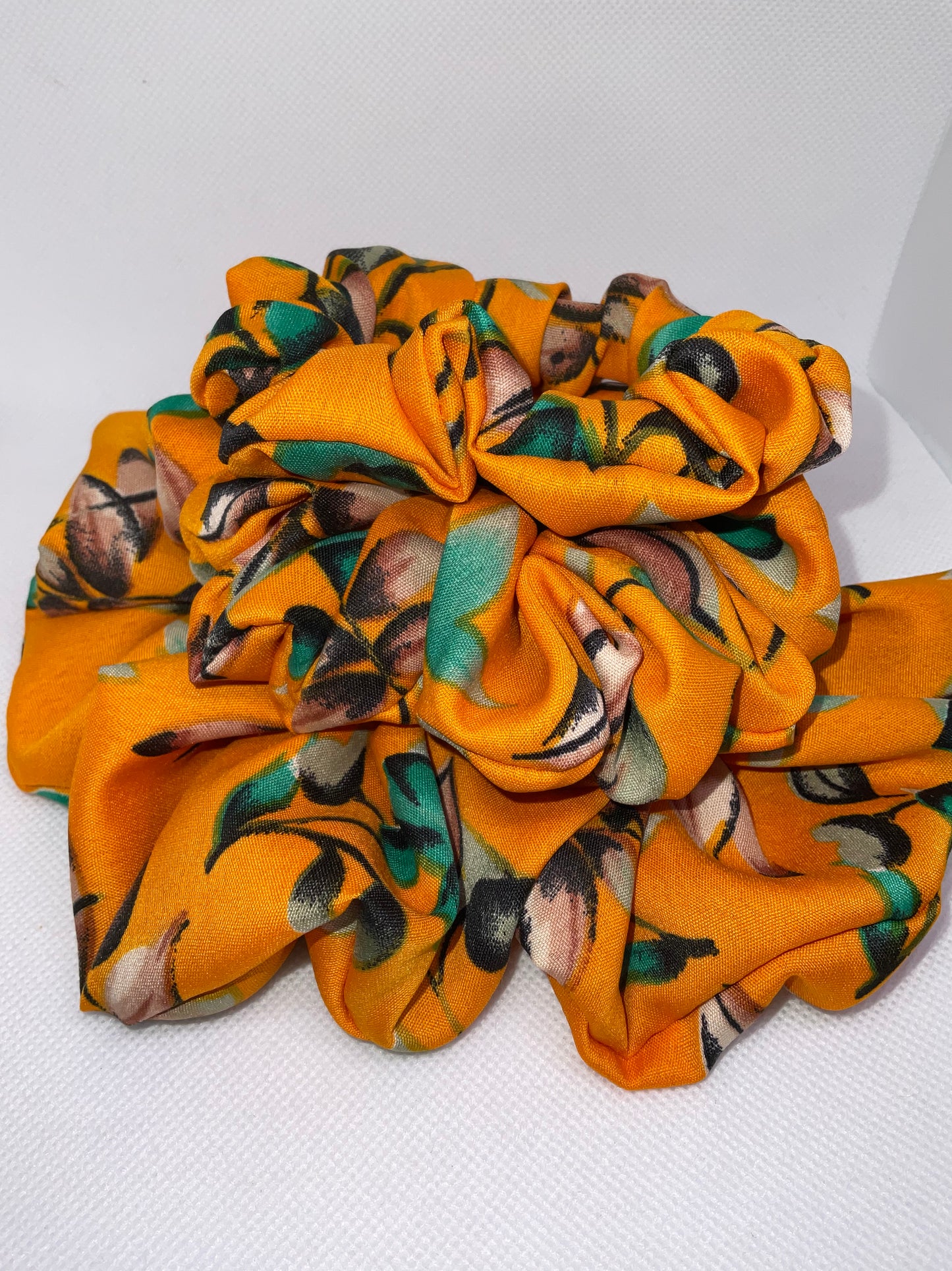 The Clementine Satin Hair Scrunchies π