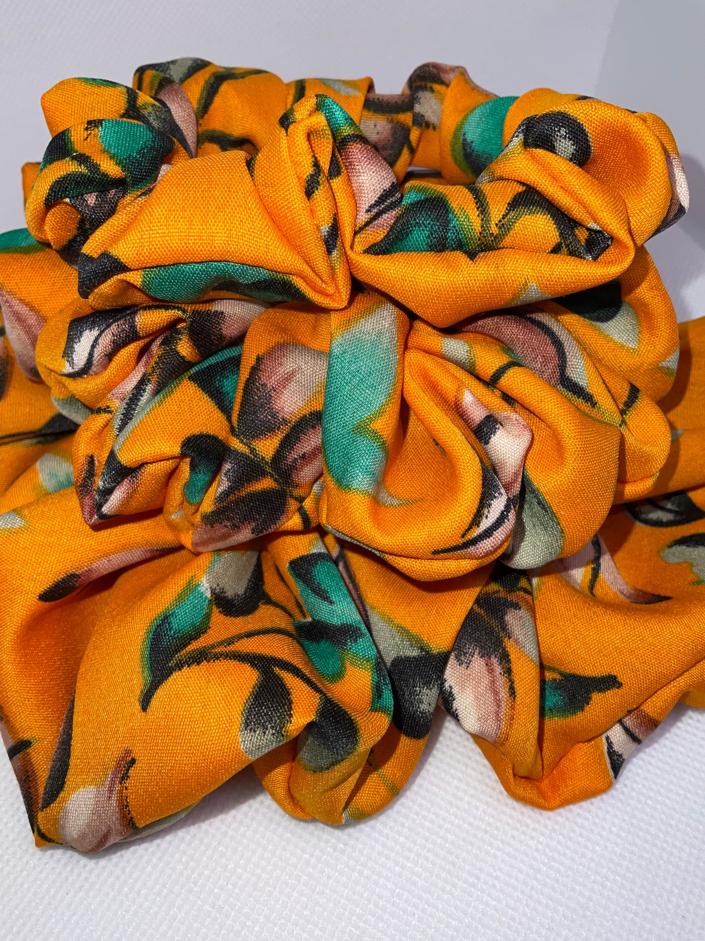 The Clementine Satin Hair Scrunchies π