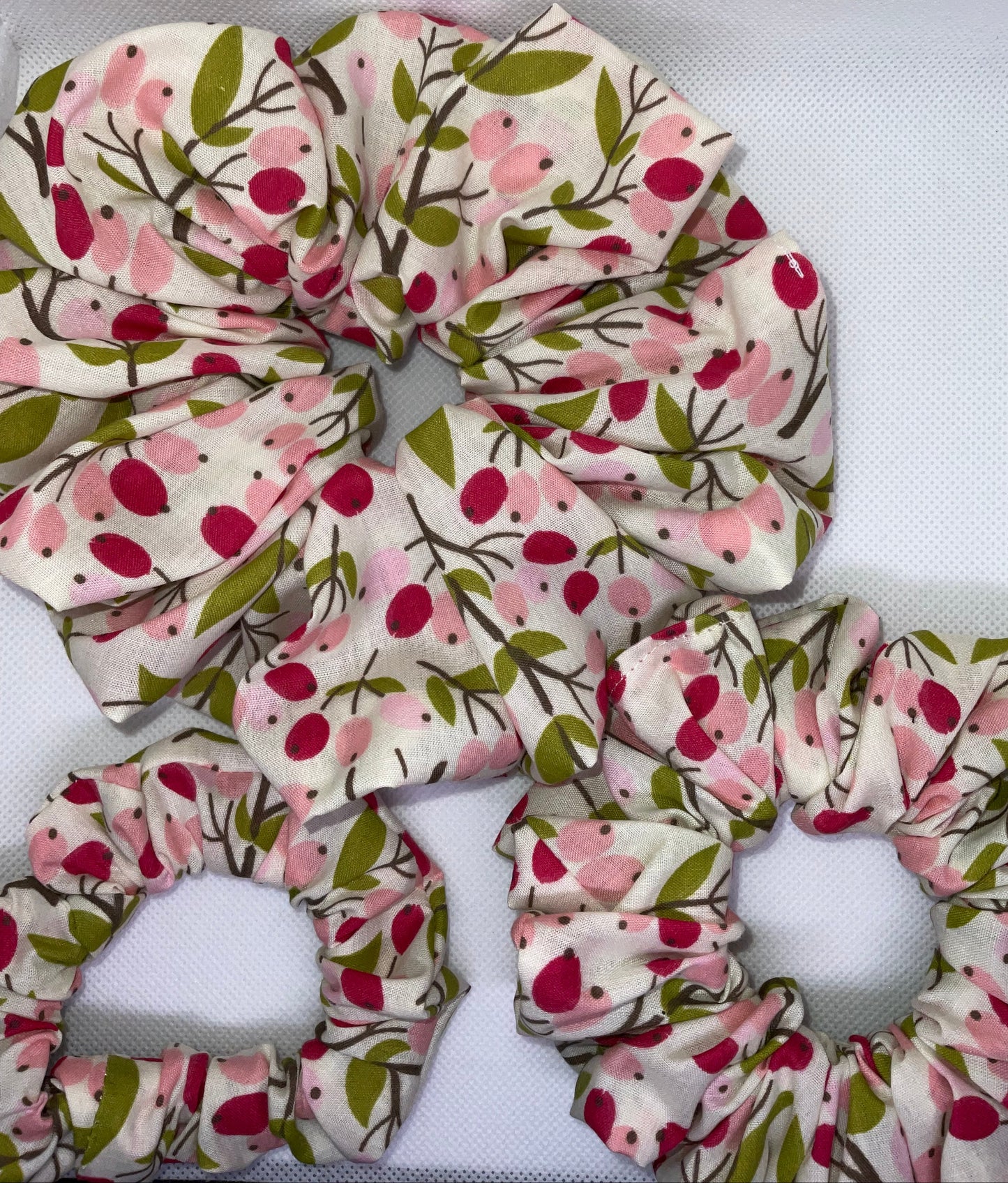 The Berry Hair Scrunchies π
