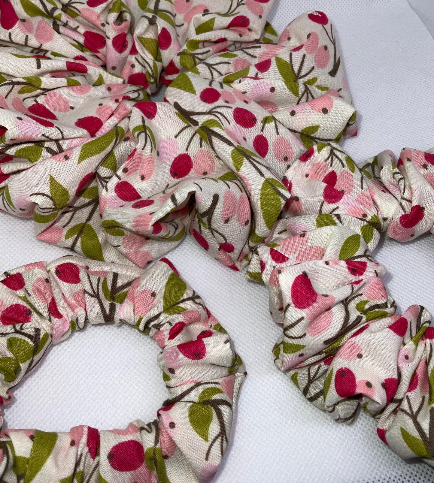 The Berry Hair Scrunchies π