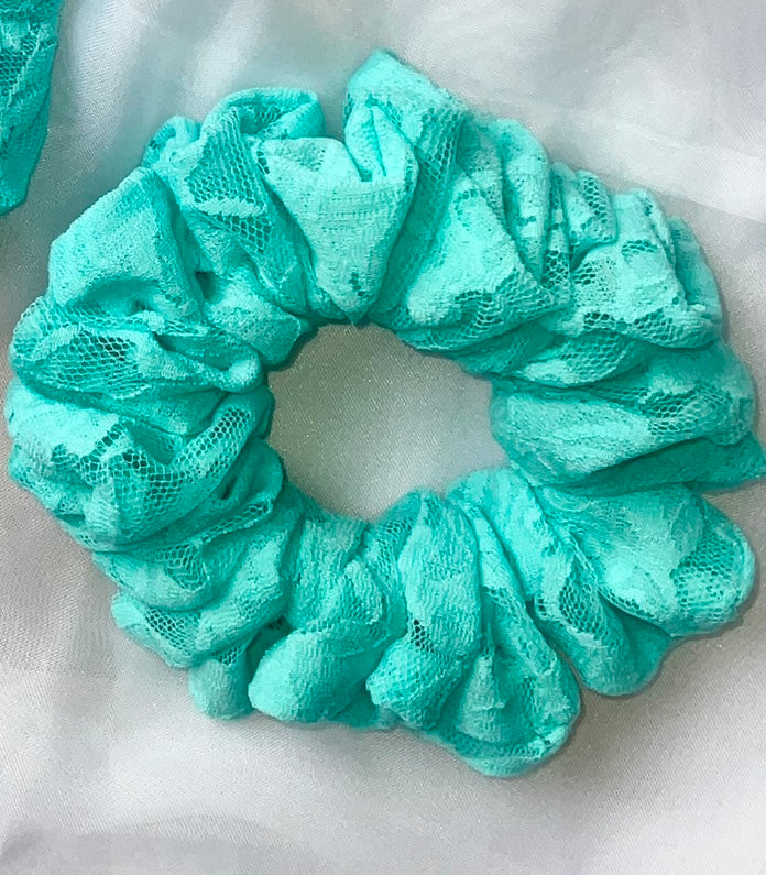 The Georgina Lace Hair Scrunchie